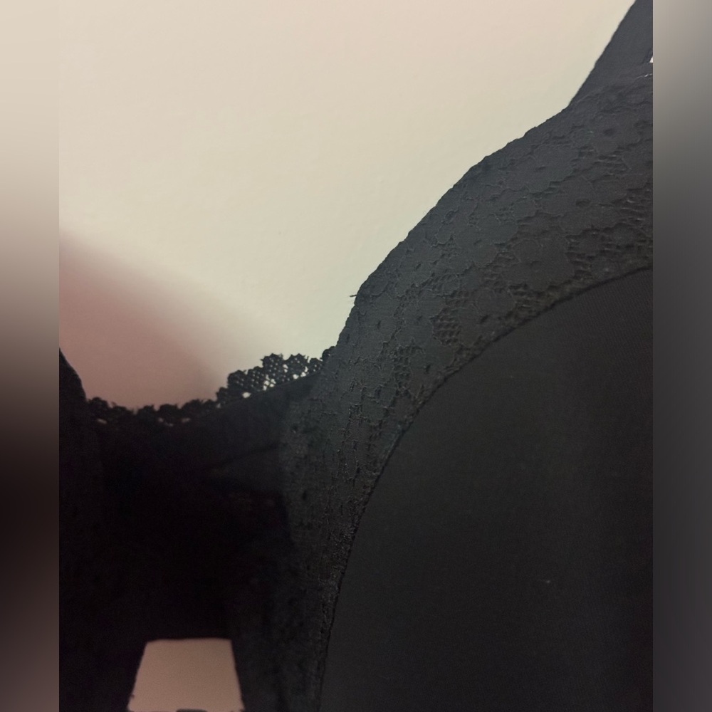 NWT AERIE REAL HAPPY DEMI LIGHTLY LINED LACE BRA - Picture 10 of 10